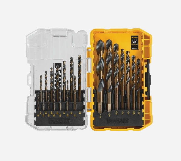 DEWALT 17PC BLACK OXIDE DRILL BIT SET JENCO CANADA INC