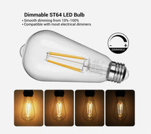 Dimmable E26 Edison Bulb