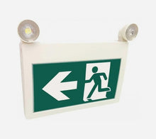 EMERGENCY LIGHTING AND EXIT SIGN COMBO - RUNNING MAN