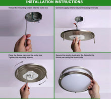 Round LED Flush Mount