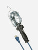 7.6M WORK LIGHT - 16/3 SJTOW W/RECEPTACLE- OIL RESISTANT - BLACK