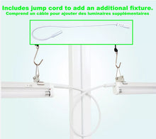 2 ft. T5 1-Bulb High Output 24-Watt Fluorescent Grow Light Fixture