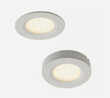 Kit of 3 Slim LED Puck Lights, 2.75-inch, White