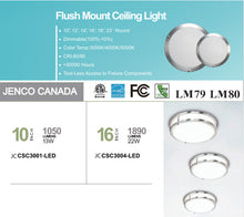 ROUND LED Flush Mount Dimmable