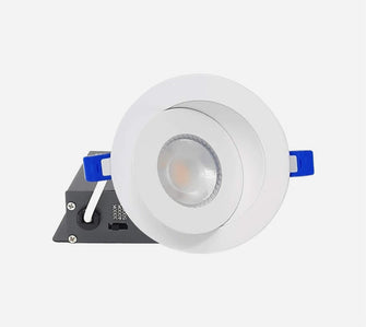 4" Gimbal Recessed LED Downlights - 5000k - 9W