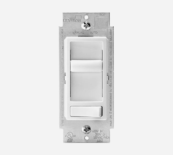 2 Pack SureSlide Universal LED Dimmer, 600W-120VAC Incandescent and 15 ...