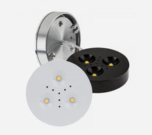 12V  3x1 Surface Mounted LED Puck light- (2-5/8")  LED Under Cabinet Light JC-CGD-1301-3X1