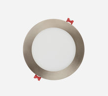 6" Slim Recessed LED Light - 3000K SATIN NICKLE