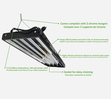 4 ft. 4-Bulb T5 High Output Copper Fluorescent Grow Light Fixture