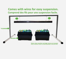 4 ft. 4-Bulb T5 High Output Copper Fluorescent Grow Light Fixture