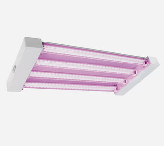 60-Watt White LED Hydroponic Non-Dimmable Indoor Linkable Plant Grow Light Fixture, Daylight