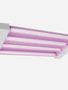 60-Watt White LED Hydroponic Non-Dimmable Indoor Linkable Plant Grow Light Fixture, Daylight